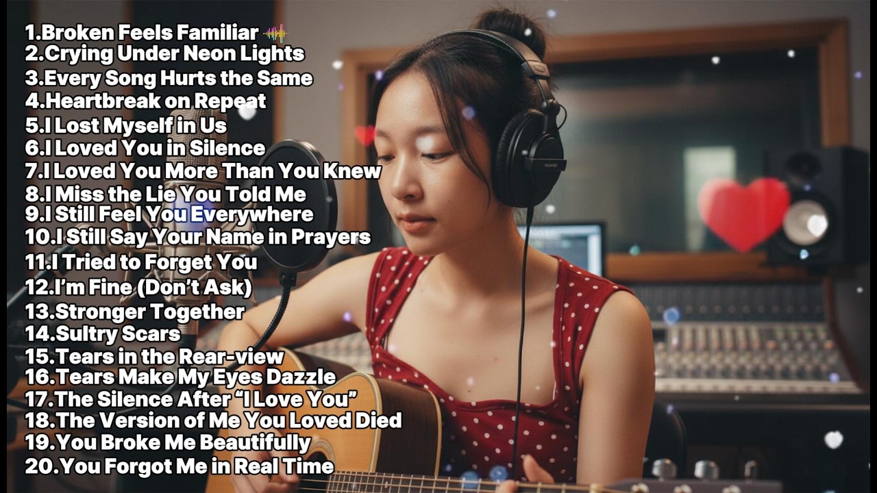 Broken Hearts & Silent Love ♫ 2 Hour Sad Acoustic Playlist | Heartbreak Songs to Cry To 2026 💔
