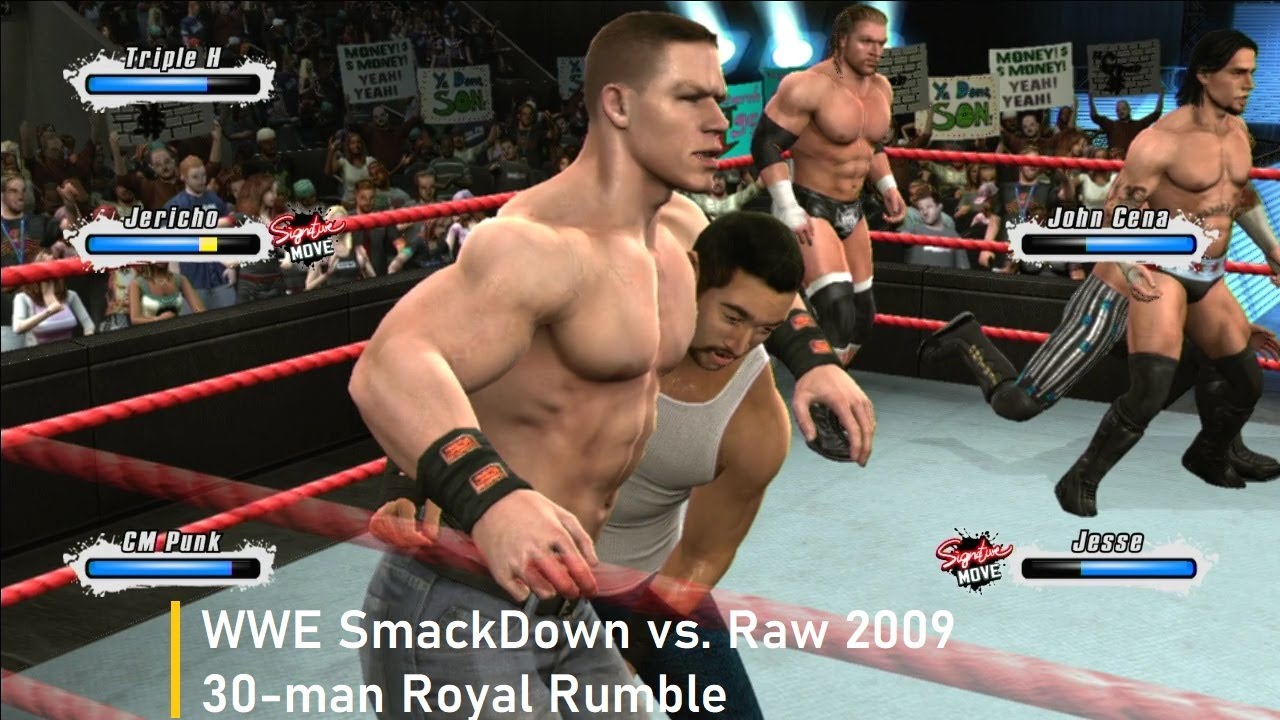 WWE SmackDown vs. Raw 2009 | 30-man Royal Rumble | 188