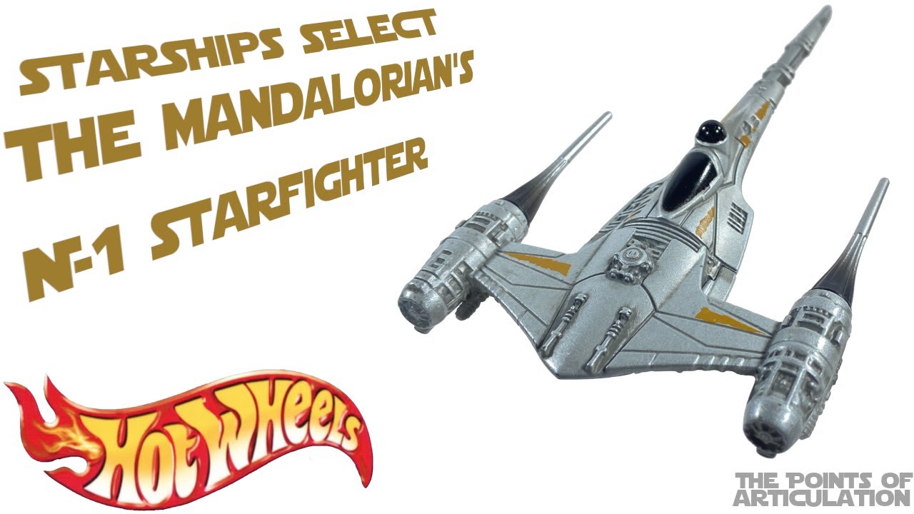 Обзор истребителя N-1 из сериала «Мандалорец» от Hot Wheels Star Wars Starships Select #17