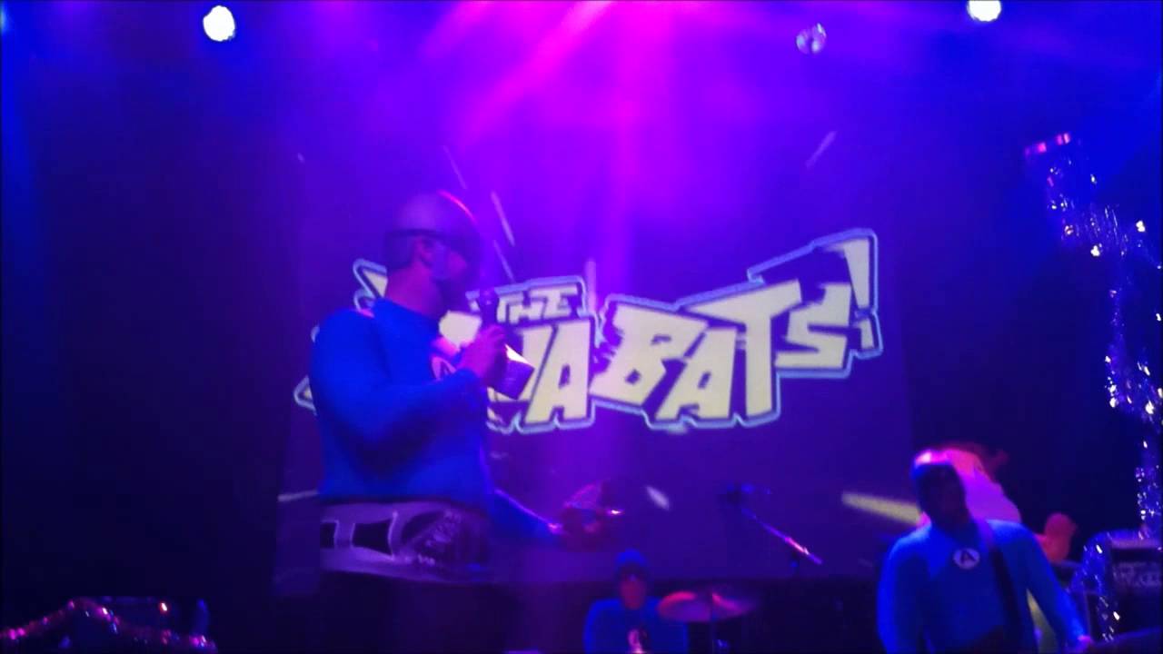 The Aquabats fight villains and Snack the Night Away