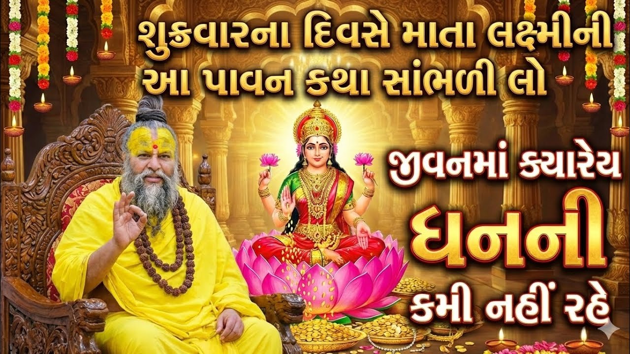 માતા લક્ષ્મી અને સંતોષી માતાની દિવ્ય કથા | શુક્રવાર વ્રત કથા | Lakshmi Mata Story 