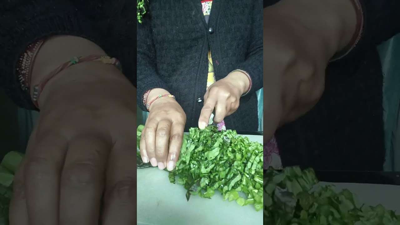 January 27, 2026 राई की हरी सब्जी रोटी और दही #food #उत्तराखंड 