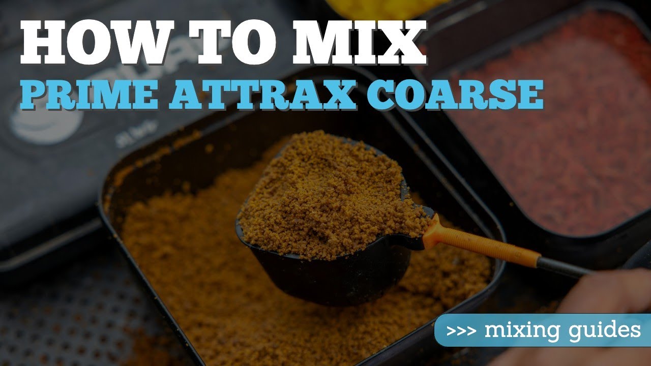 Как смешивать Prime Attrax Coarse | Руководства по смешиванию прикормки | Blakes Baits