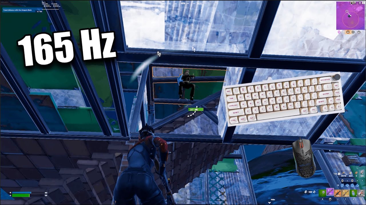 GMK 67 Keyboard ASMR 😍 PUBS Fortnite Gameplay 😴Smooth 165 Hz