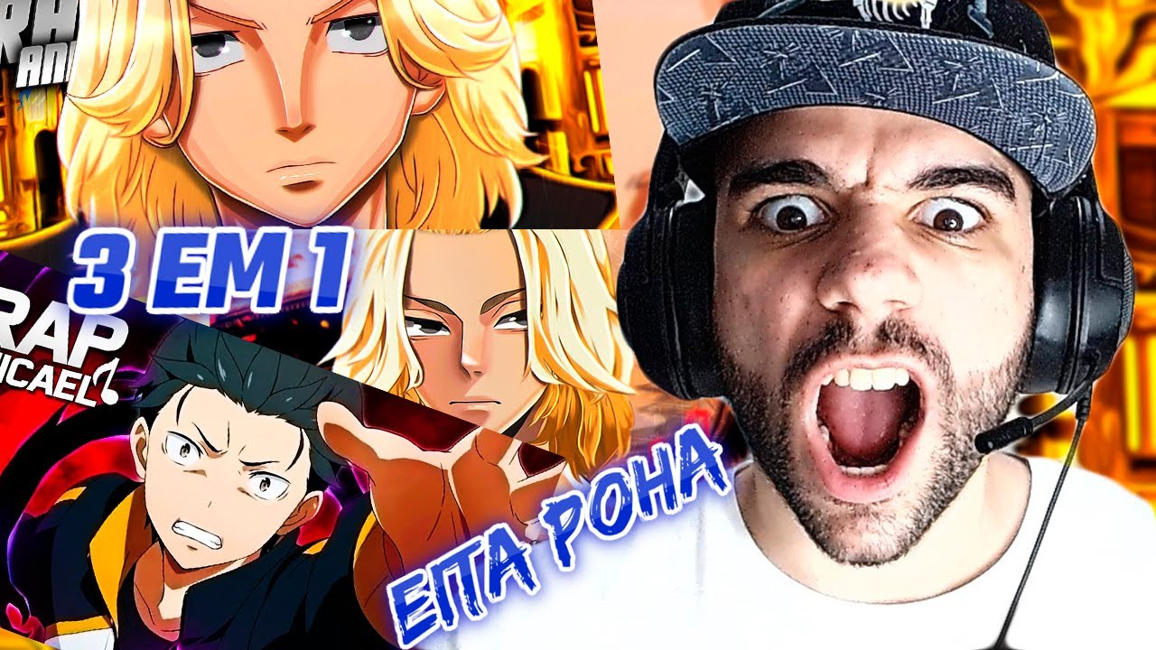 REACT - RAP DO SUBARU (RE:ZERO) MICAEL - RAP DO MIKEY /MANJIRO SANO (TOKYO REVENGERS) ANIRAP /ISHIDA