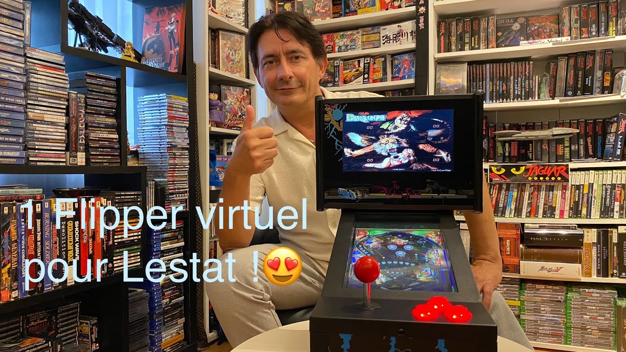 Un flipper virtuel en cadeau d’anniversaire pour Lestat !