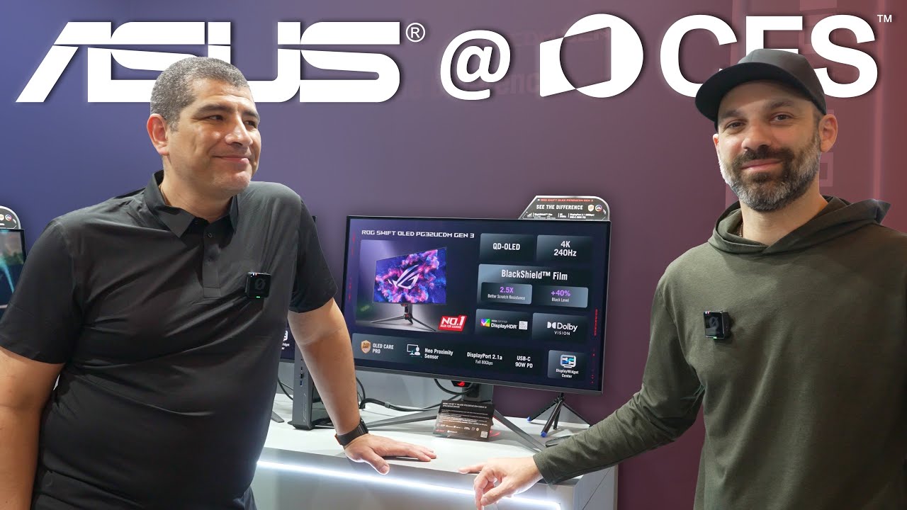 ASUS CES Tour 2026 - NEW Motherboards, Monitors, ProArt Gear, and More!