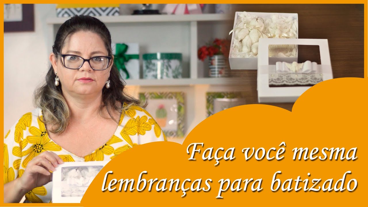 Lembrança rápida e fácil para batizado ou qualquer ocasião.