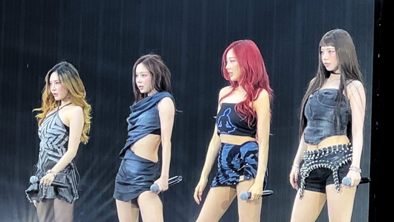 [4K] Aespa 'Whiplash' Fancam 에스파 직캠 | 250511 SMTOWN [THE CULTURE, THE FUTURE] Live in LA