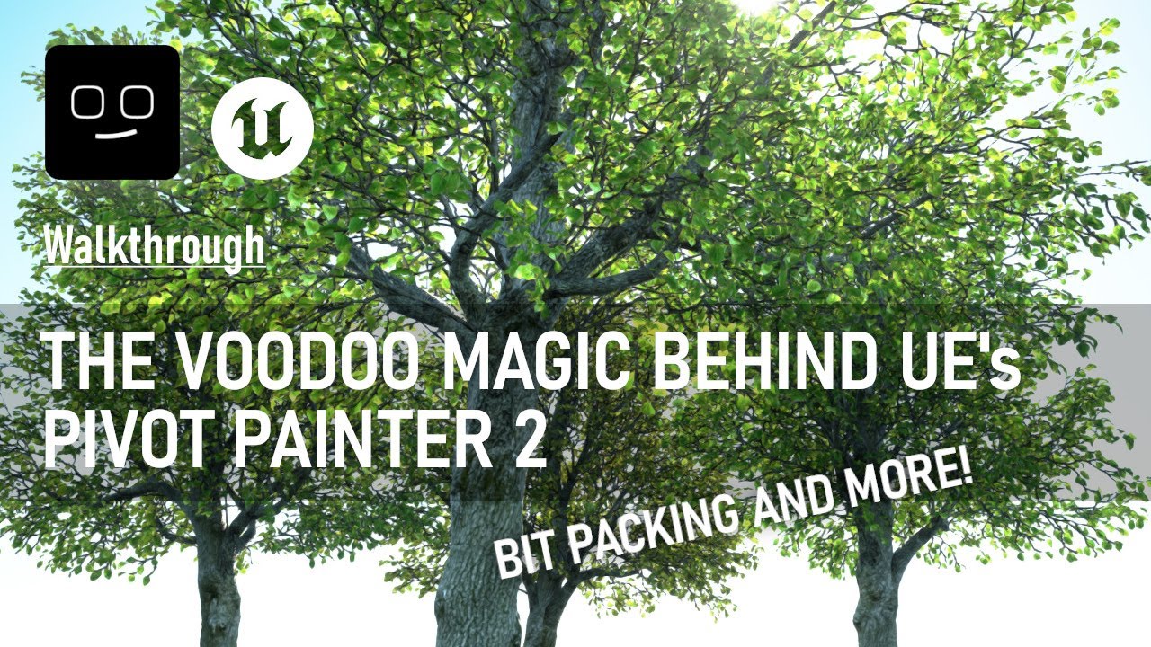What lies behind UE's Pivot Painter 2?