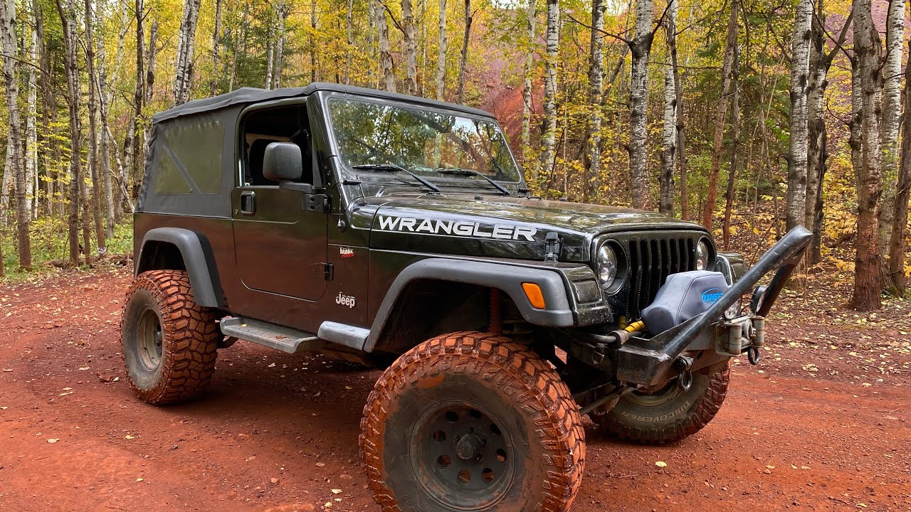 Iron Range Off-Highway Vehicle Recreation Area. The JEEP keeps Impressing!
