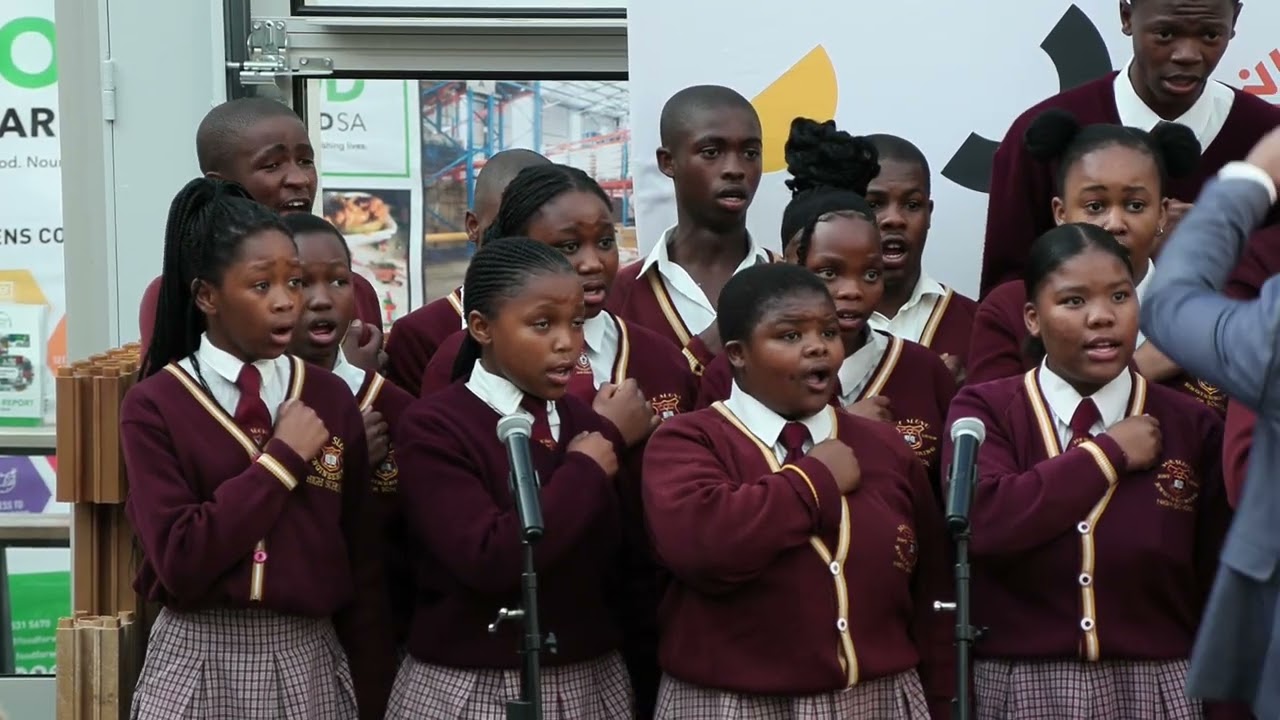 South Africa Circular Economy Hotspot 2024 Day 1: Joe Slovo Choir National Anthem