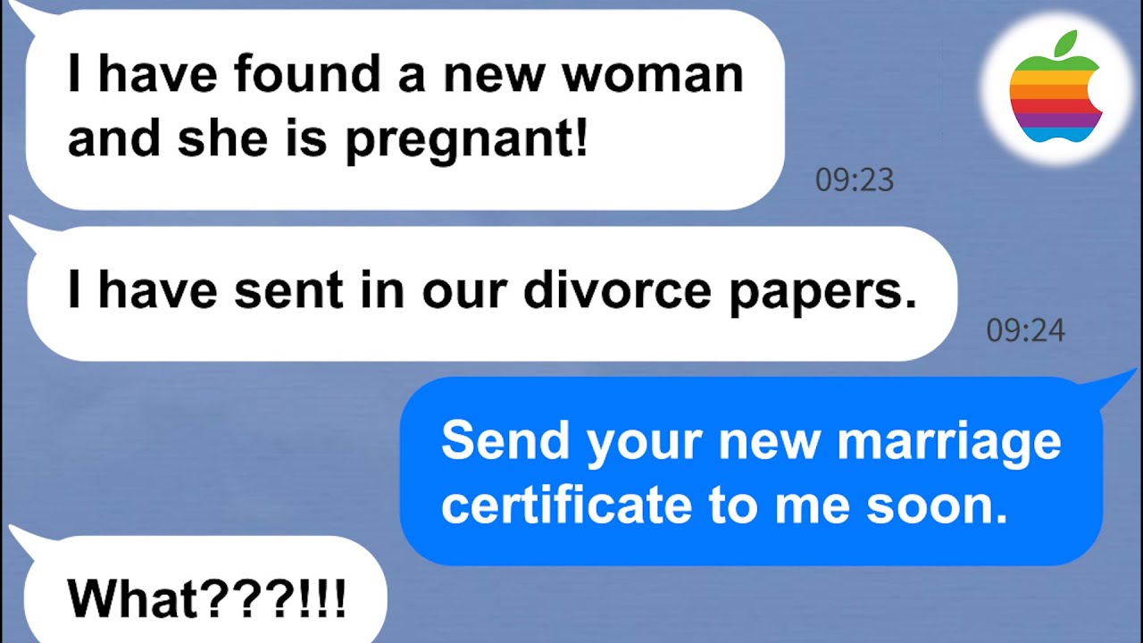 【Apple】My infertile husband left me because his mistress is pregnant so I sent him a present... LOL!