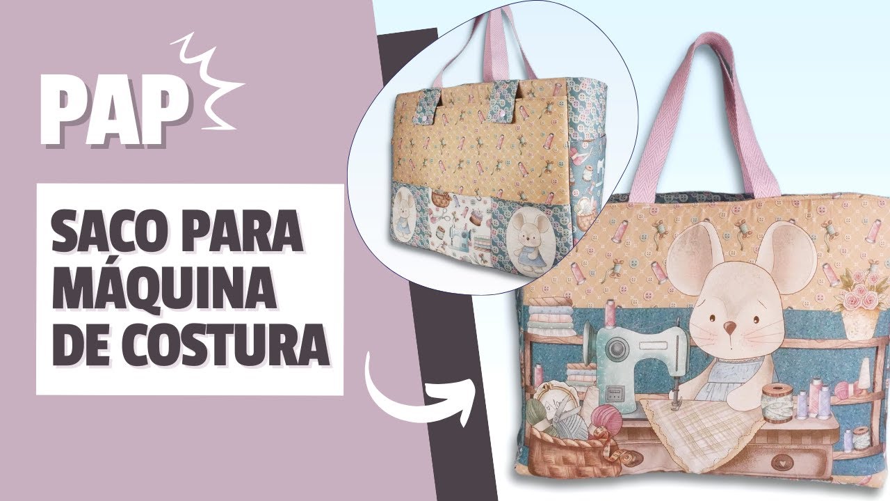 Saco maquina costura- Passo a Passo com medidas! #costuracriativa #passoapasso