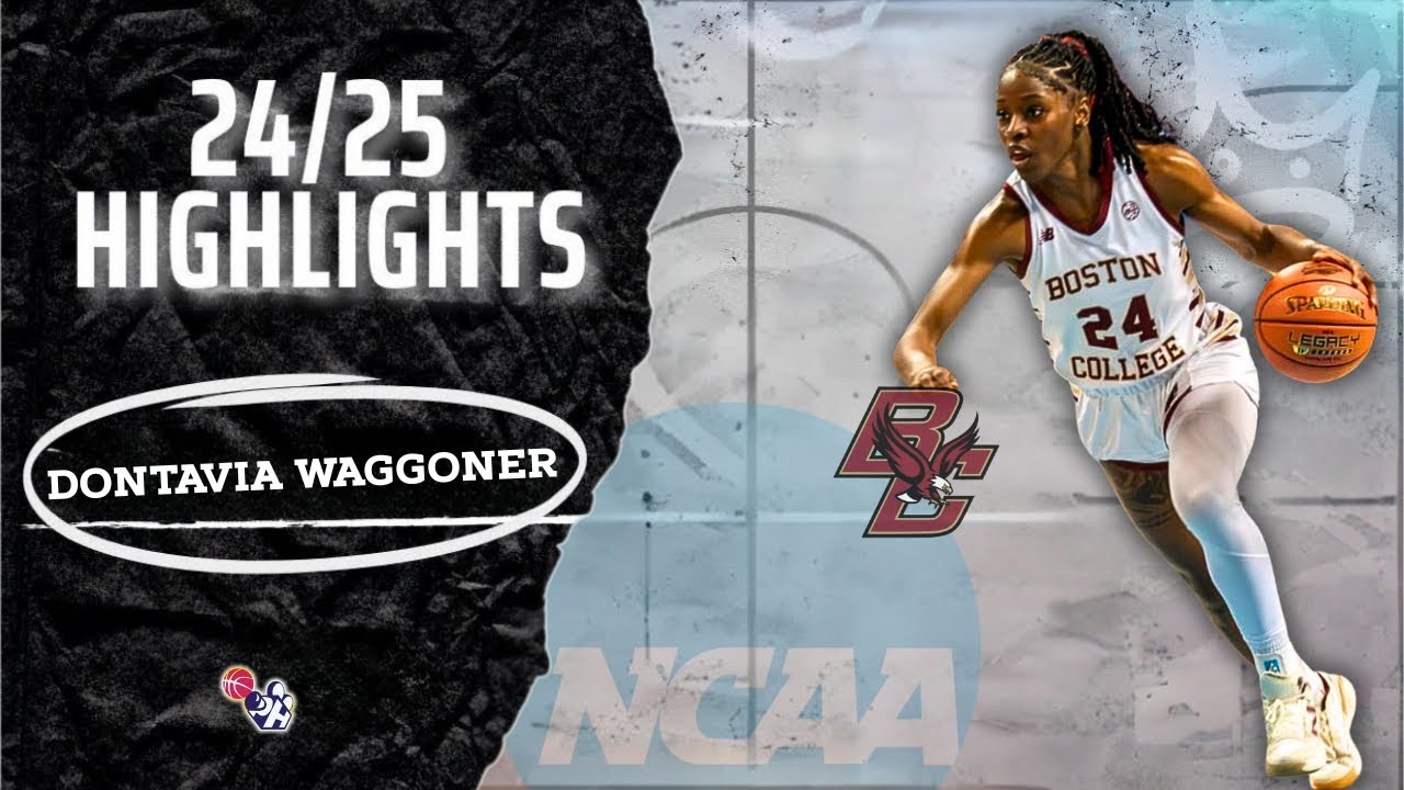 Dontavia Waggoner Highlights 2024/25 || NCAA D1 - Atlantic Coast Conference || Boston College