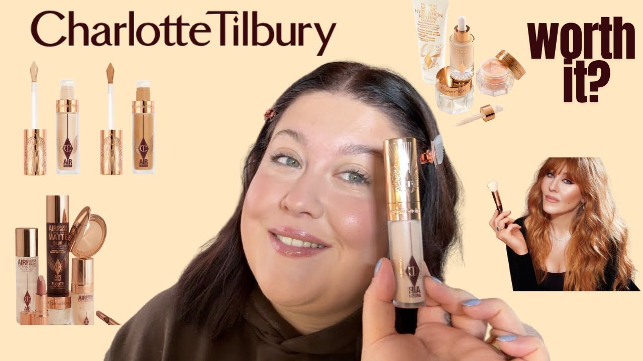 NEW CHARLOTTE TILBURY AIRBRUSH FLAWLESS BLUR CONCEALER/REVIEW AND WEAR TEST