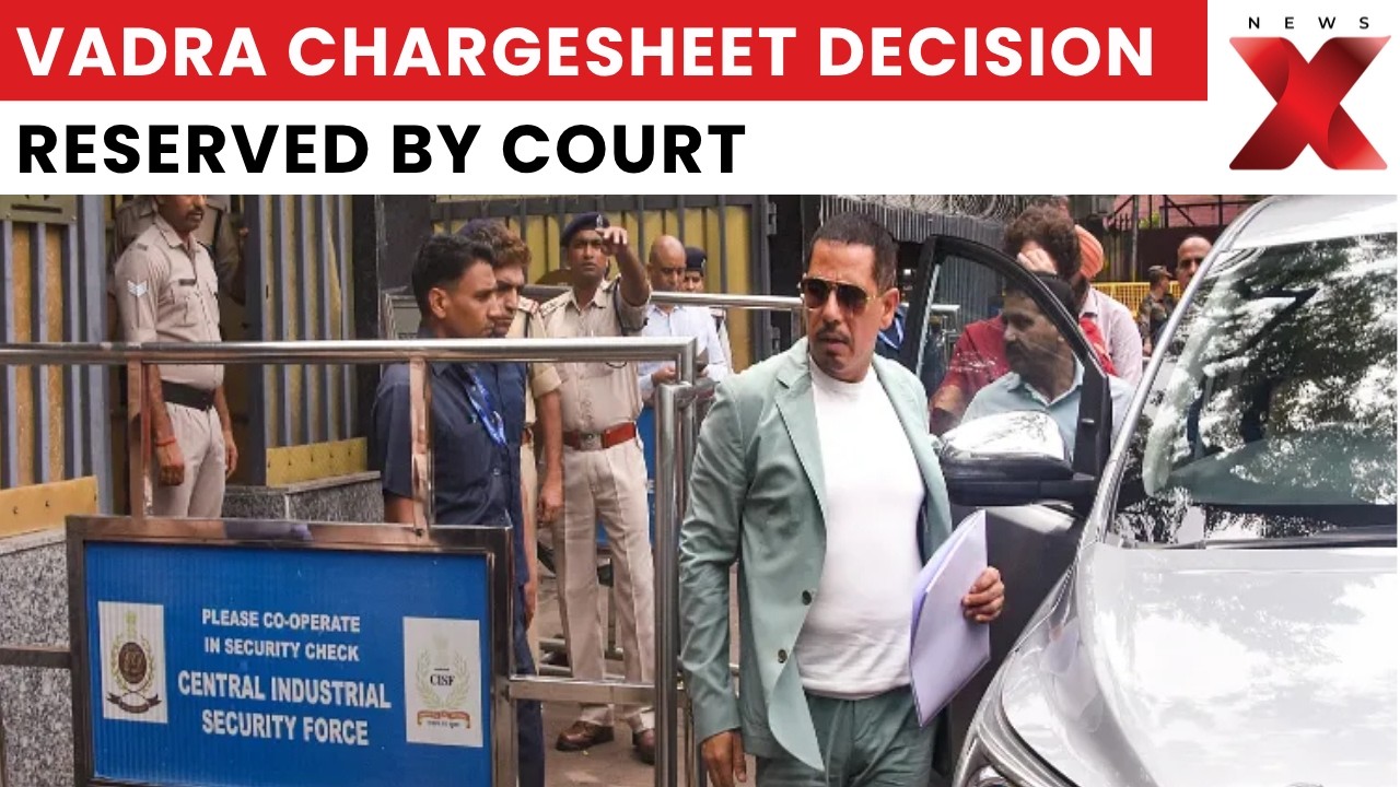 Big legal twist! Court reserves order on Vadra land deal case now | NewsX