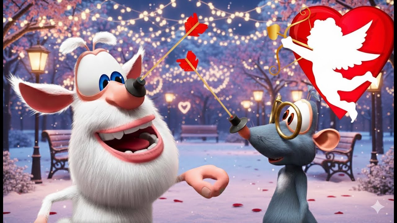 Booba 💘 Ein tollpatschiger Valentinstag! 🍫💥 Cartoons auf Deutsch