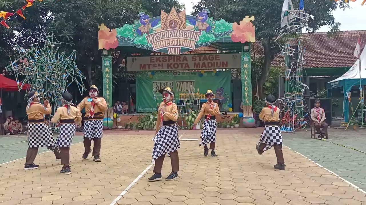 Lomba yel yel putra pramukaiman #pramuka