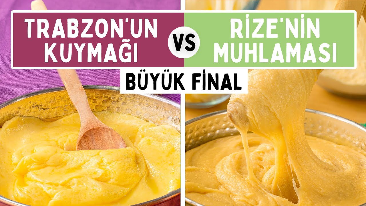 Türkiye'nin Gerçek Kahvaltılıkları Yarışıyor BÜYÜK FİNAL: Trabzon'un Kuymağı vs. Rize'nin Muhlaması