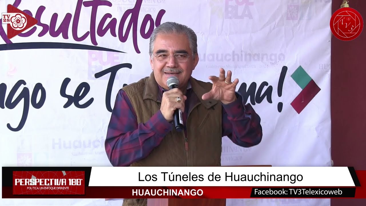 Rogelio L&oacute;pez Angulo aclara el tema de los tuneles de Huauchinango 