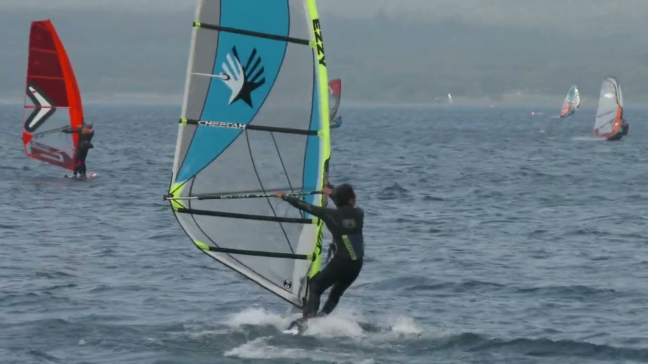 2023,6,25　ウインドサーフィンイン本栖湖5