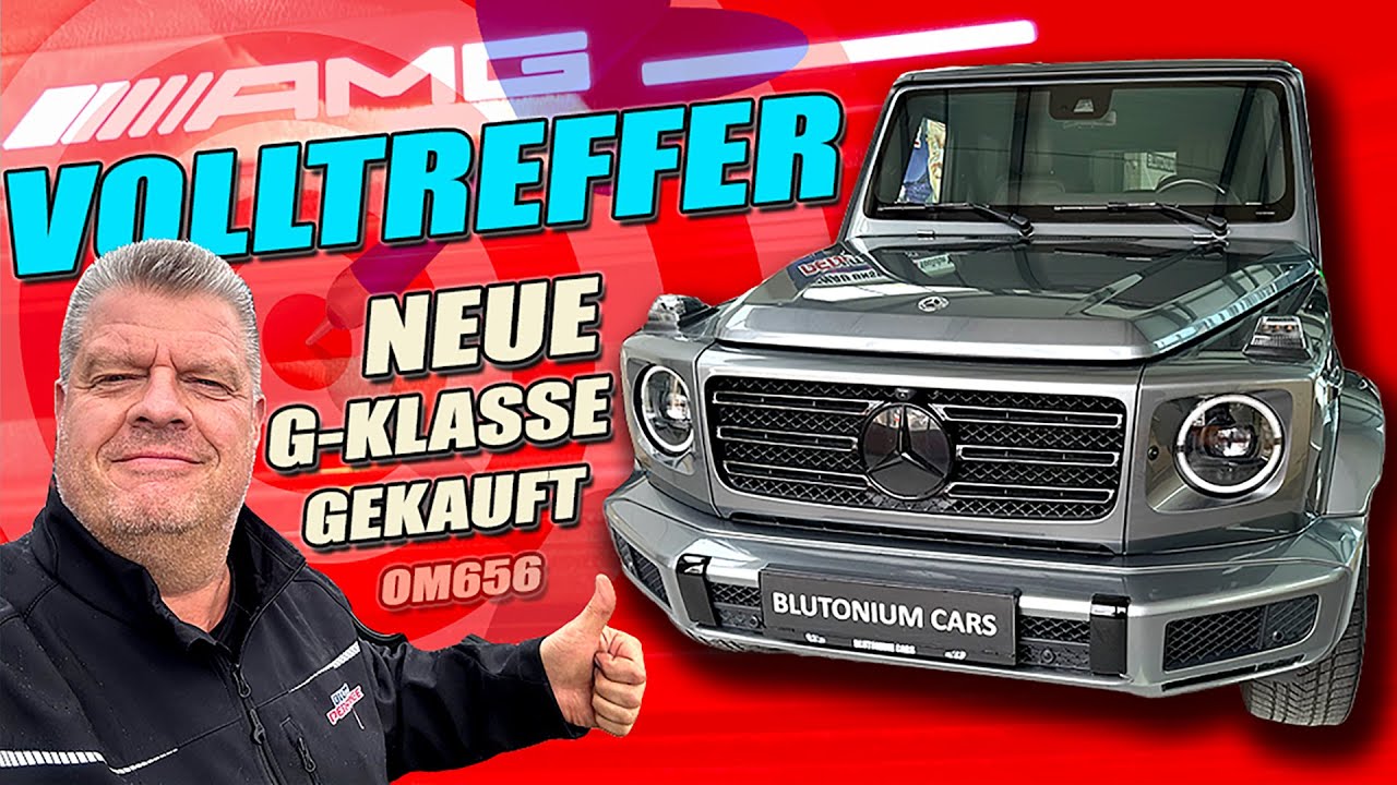 Neues Modell G-Klasse AMG gekauft - Der absolute Traum mit OM656 Motor by Mercedes Benz ...
