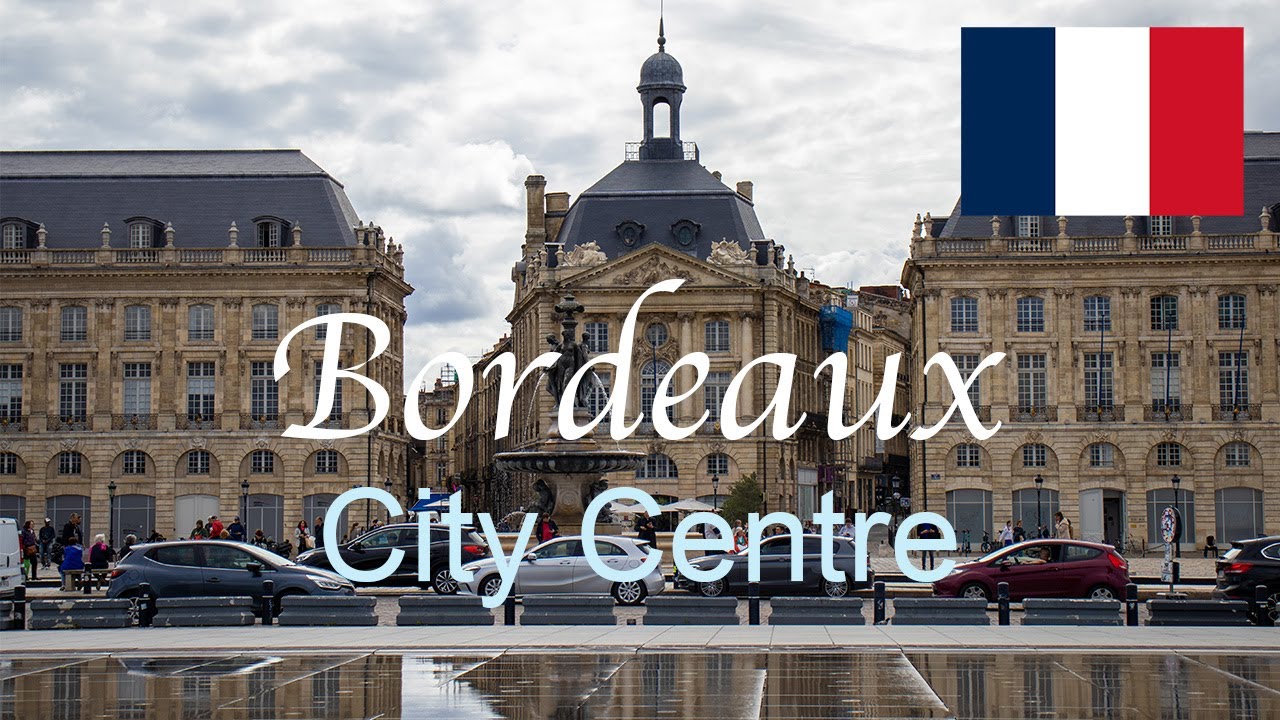 [4K] Bordeaux, France 🇫🇷 | City Centre Walk