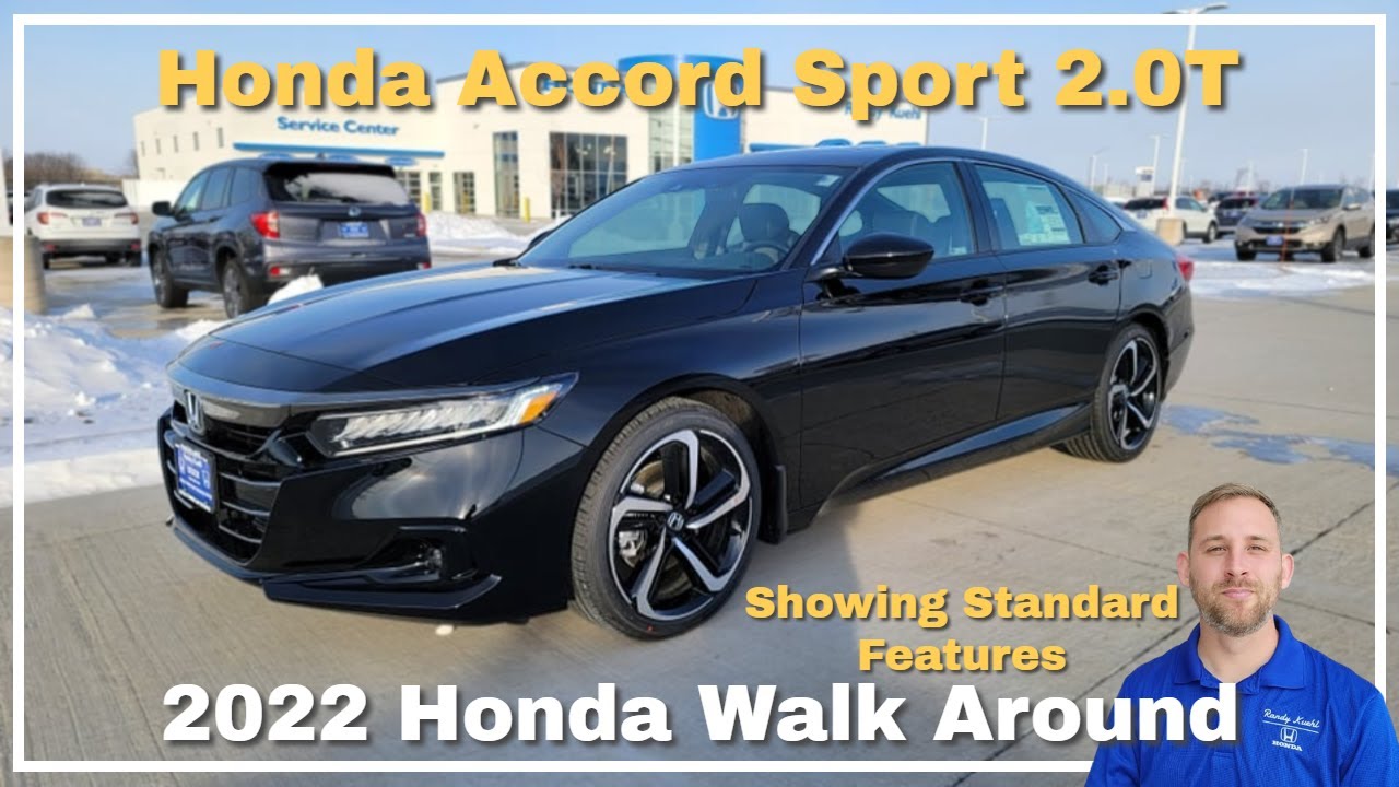 Honda Accord Sport 2.0T 2022 Review of Standard Features | Everything you must know
