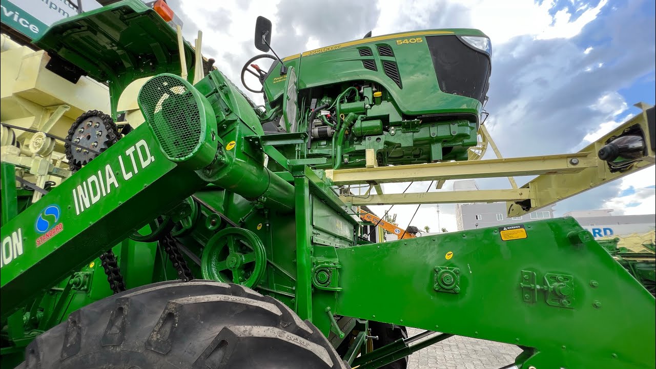 JOHN DEERE || 5405 CRDI 4WD || STANDARD TSC-513 || Harvester || walk around