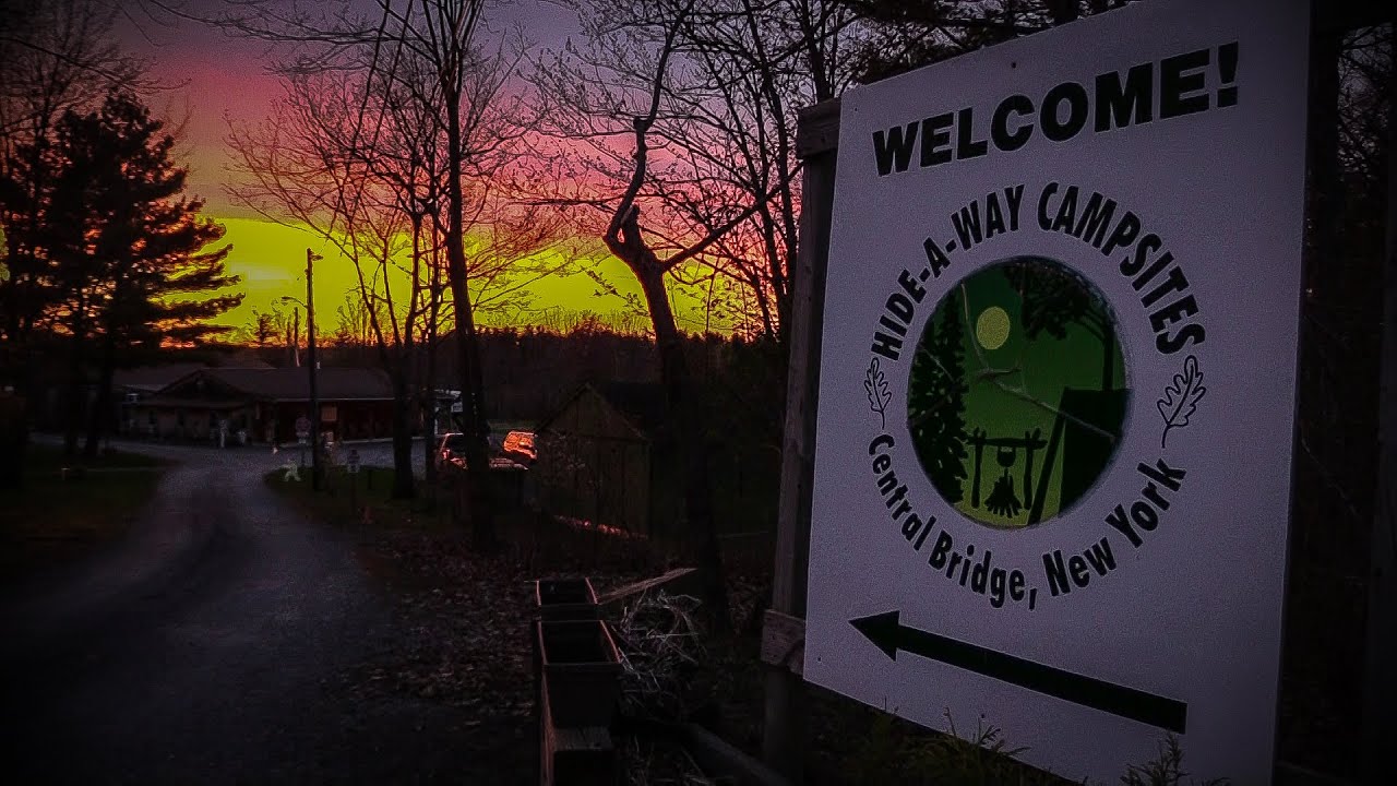 Hide -A- Way Campsites and Howes Cave Tour