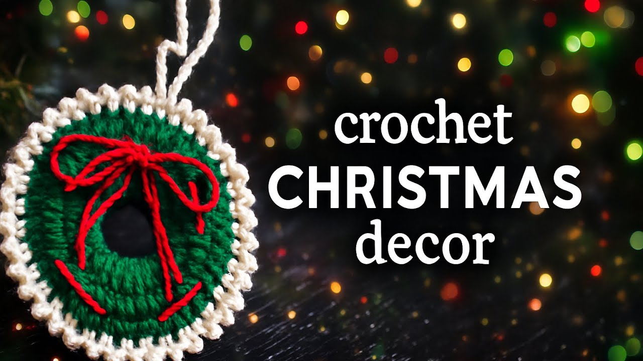 Crochet Christmas Decor 🎅🧶 | Handmade & Festive Home Decoration