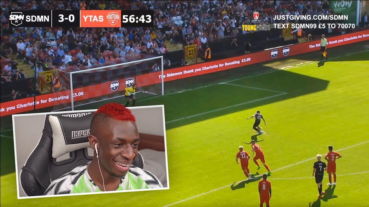 THINGS YOU DIDN'T SEE IN THE SIDEMEN FC VS YOUTUBE ALLSTARS CHARITY MATCH