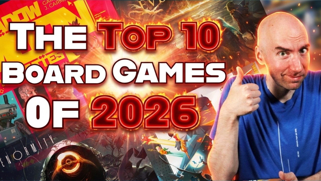 Топ-10 настольных игр 2026 года!!