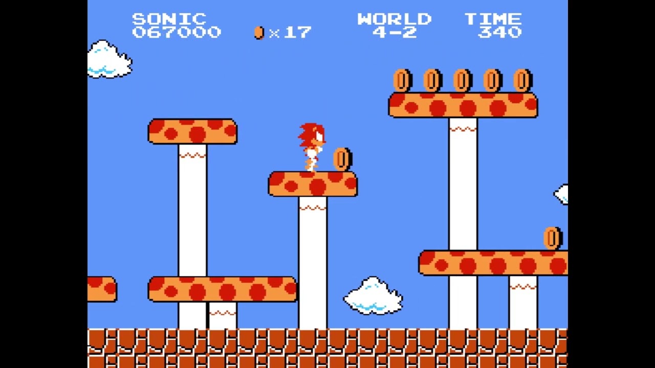 Super Mario Bross 🍄 Sonic Playing #retrogaming