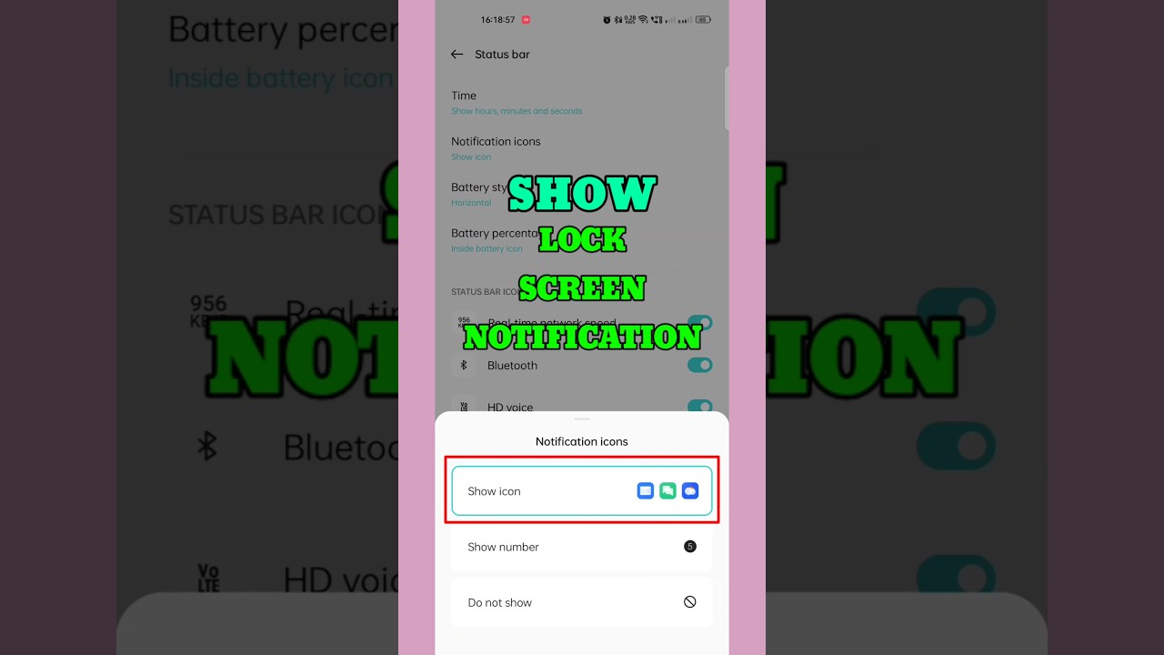How to see notifications on the lock Screen ||#shorts #viral#tech