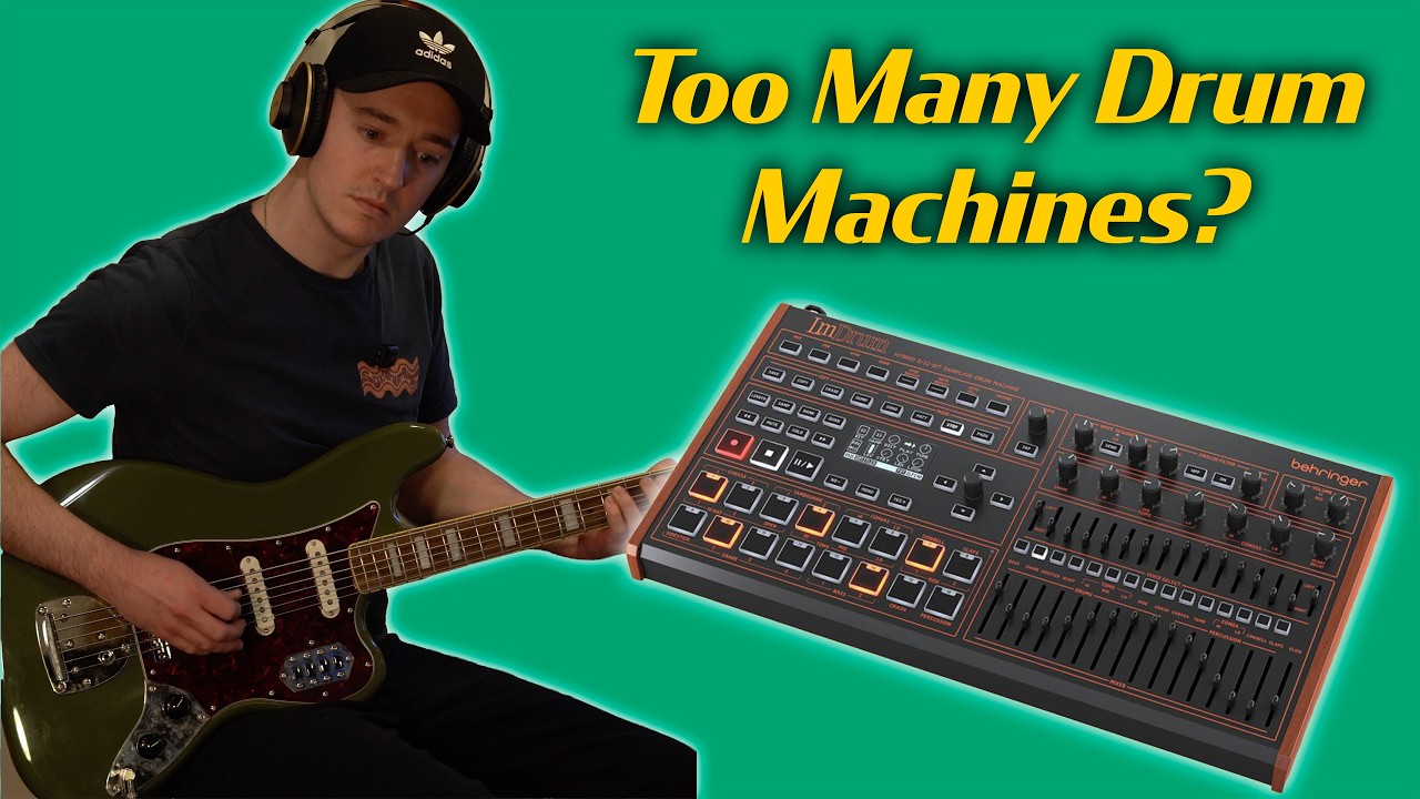 A Guitar Player OBSESSED with Drum Machines! LM DRUM Behringer