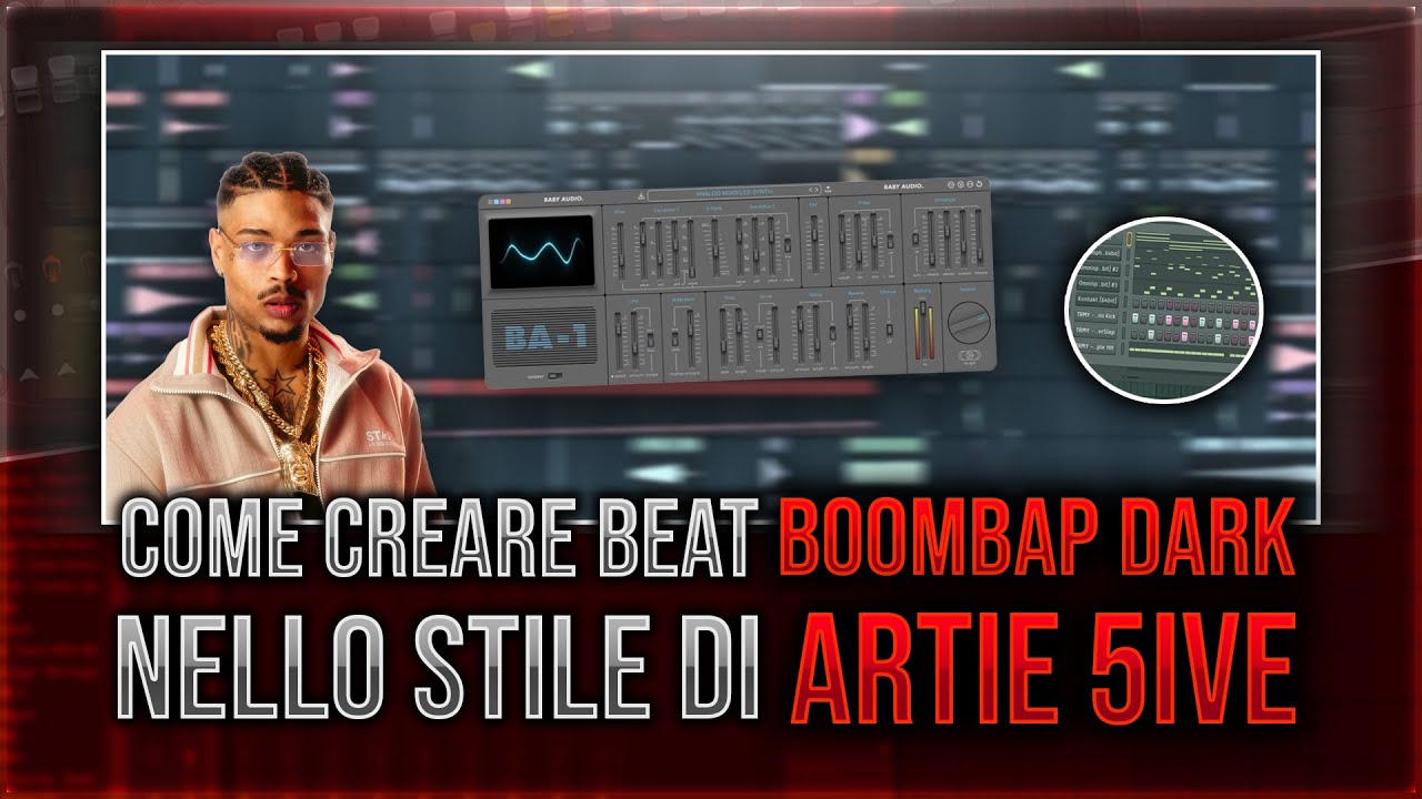 COME CREARE BEAT BOOMBAP DARK NELLO STILE DI ARTIE 5IVE/DDUSI!