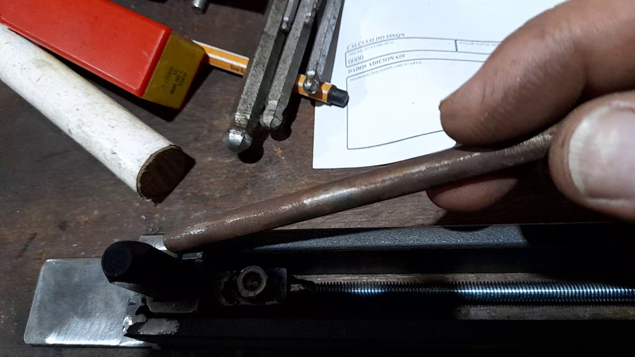 ferramenta para marcar numero de chassis.