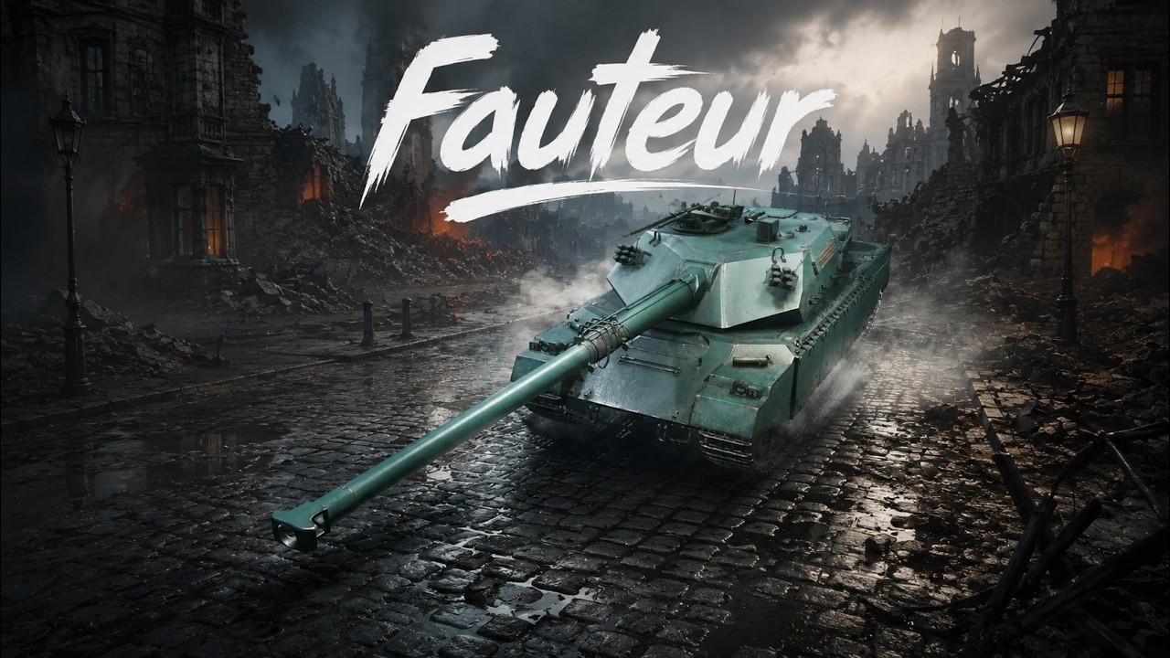 FAUTEUR ХРУСТИМ БРОНЕЙ И ГРЕЕМ ПУШКУ