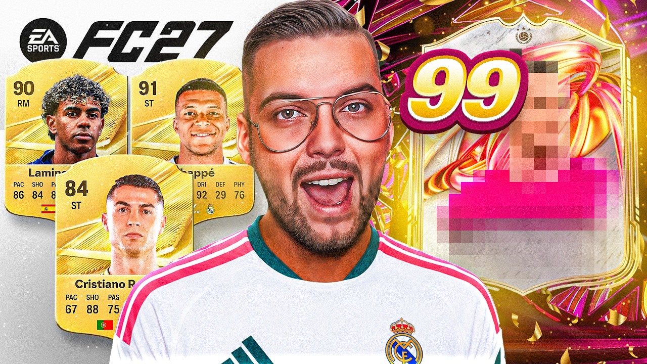 TRAFIŁEM IKONE 99 OVR!!!! ZNAMY OCENY OG&Oacute;LNE PIŁKARZY W FC 27! EA FC 26 Ultimate Team
