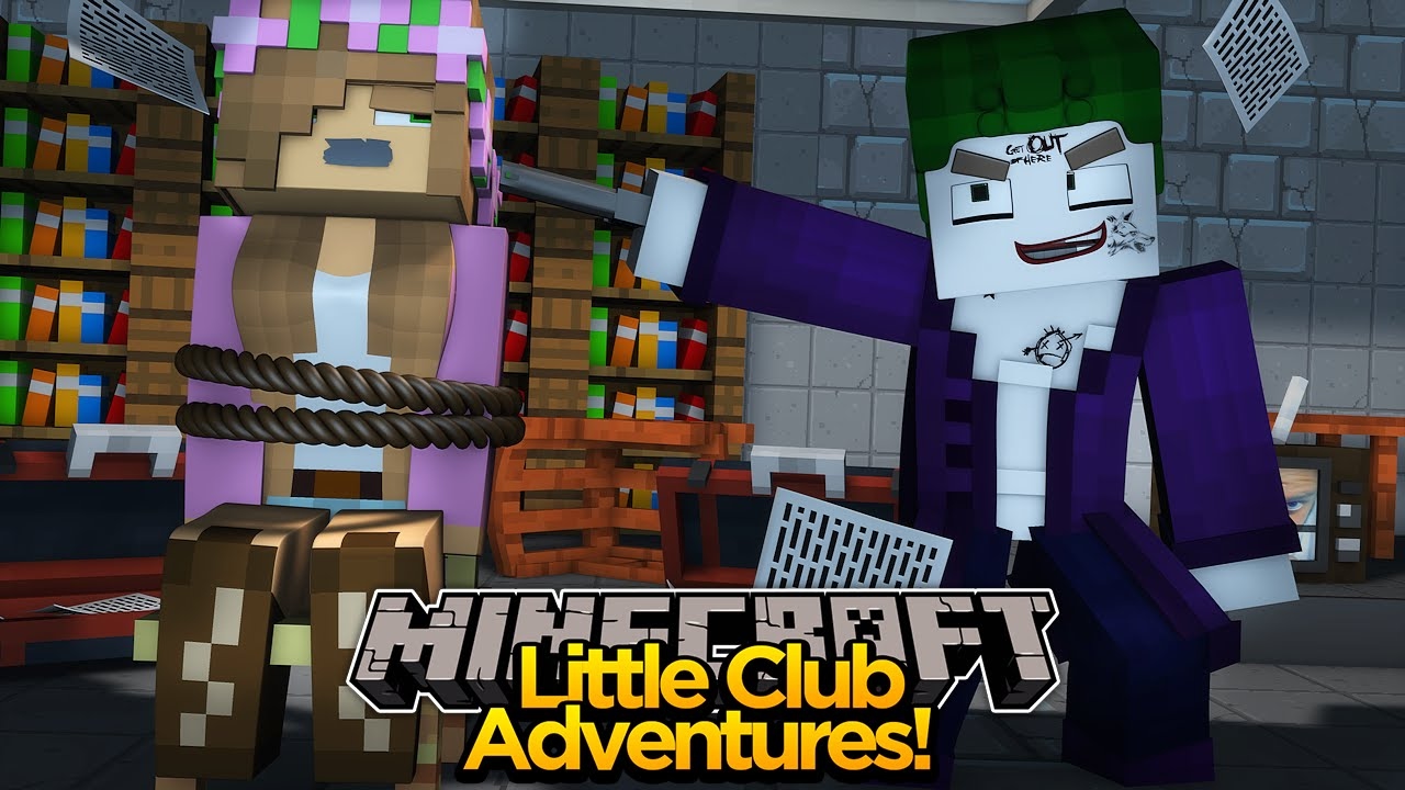THE JOKER KIDNAPS LITTLE KELLY!!! - Minecraft Little Club Adventures