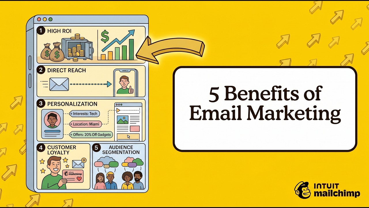 5 benefits of email marketing
