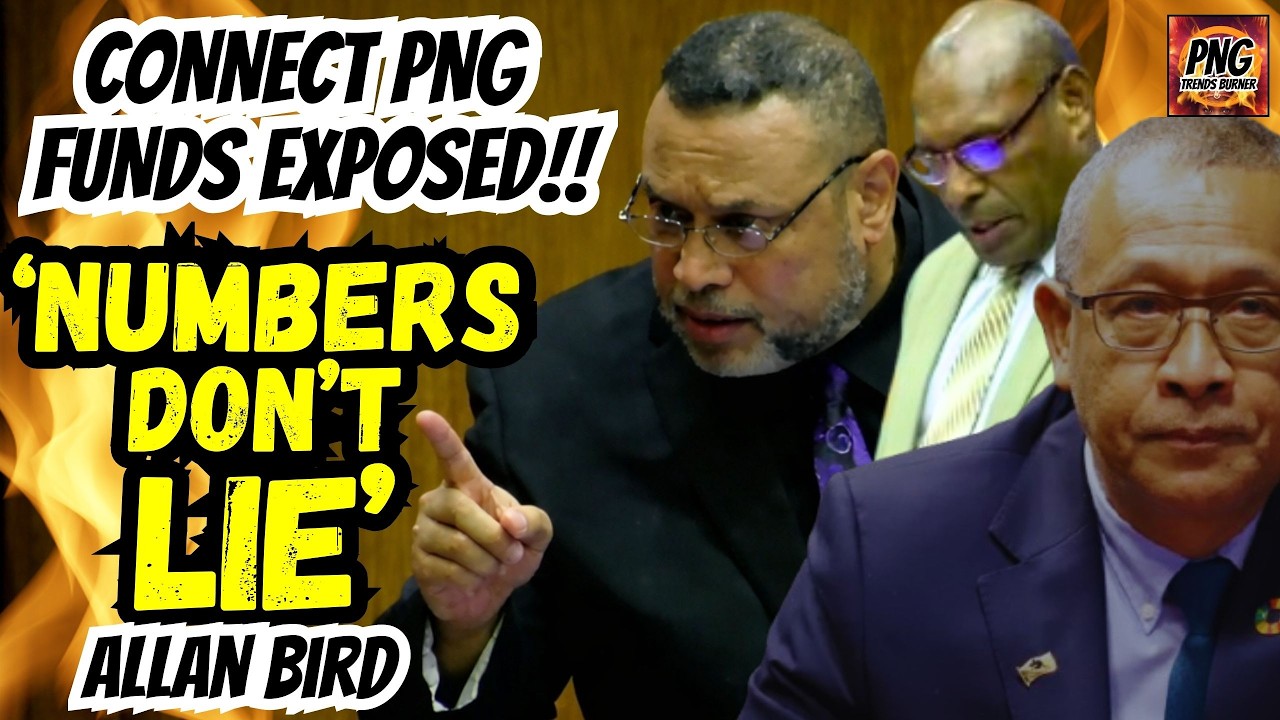 Аллан Берд РАЗОБЛАЧАЕТ фонды Connect PNG: секрет бюджетной задолженности и отсутствие целевого фо...