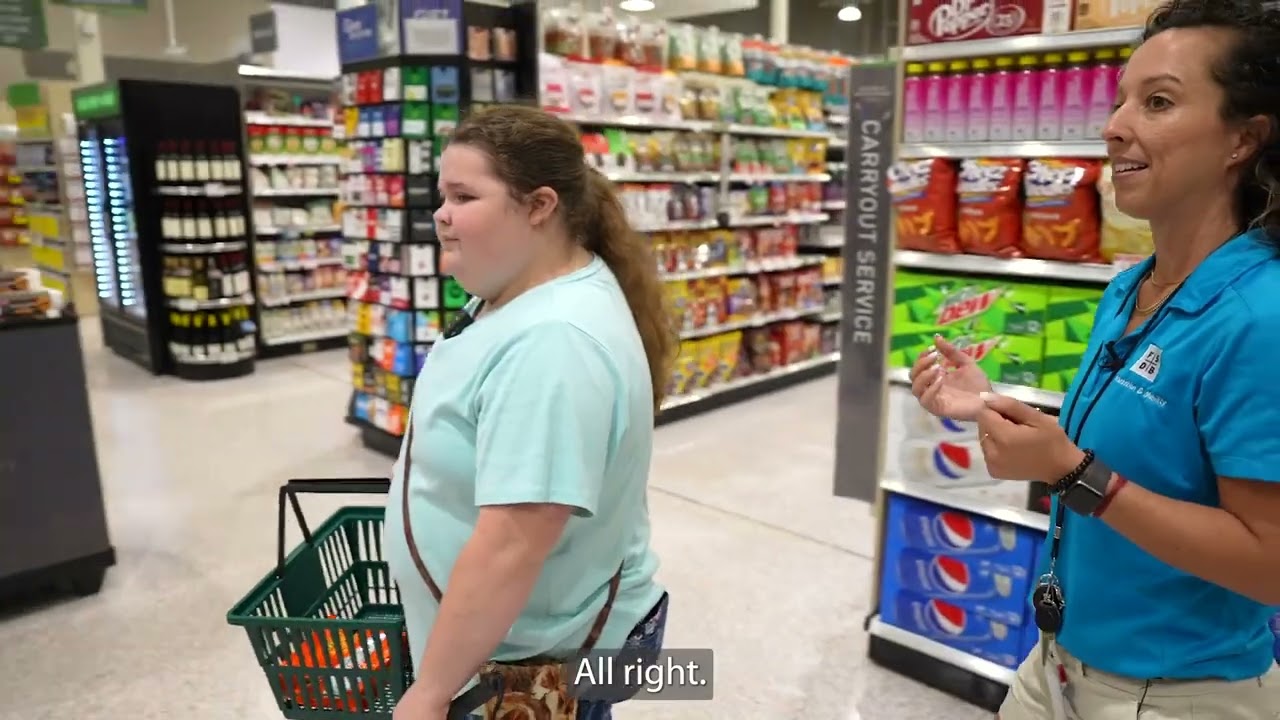 Blindness Awareness Month - Grocery Shopping