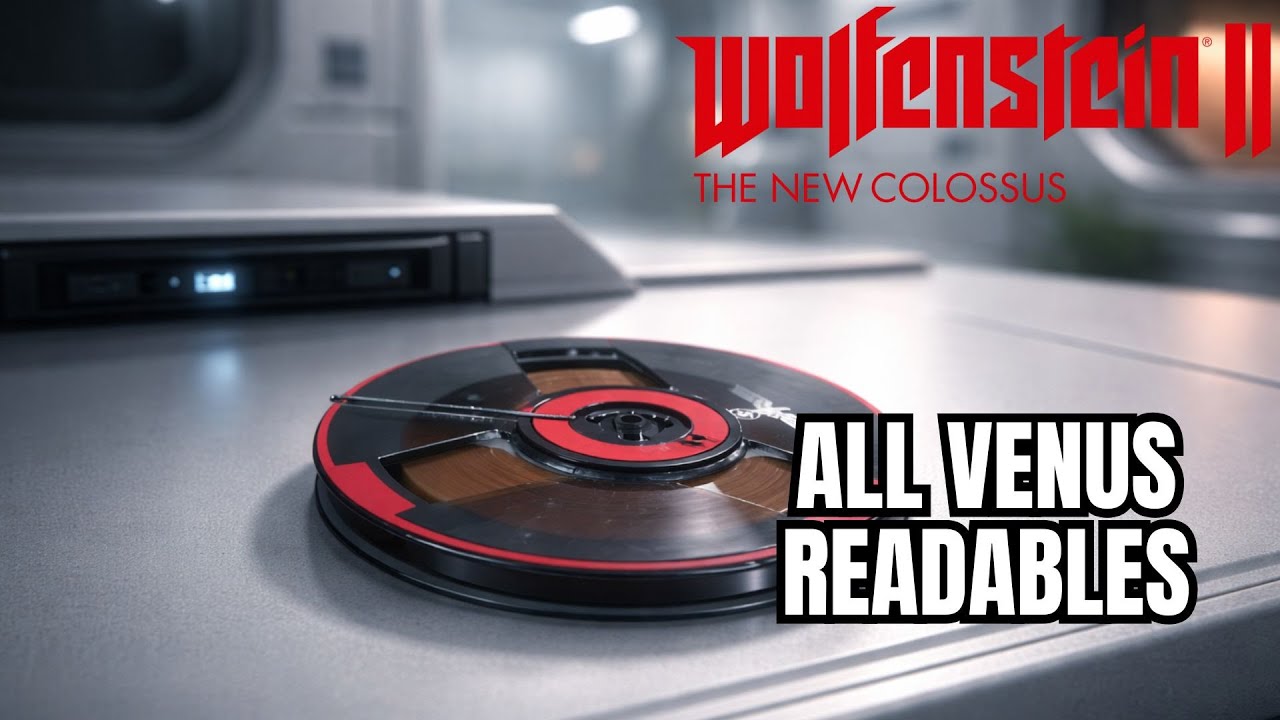 Wolfenstein II &ndash; All Venus Readables (The New Colossus)