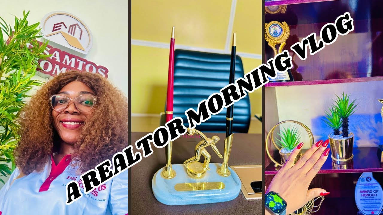 A little peek into my morning as a realtor from bed to work #vlog #mydailyvlog #viral #fyp 