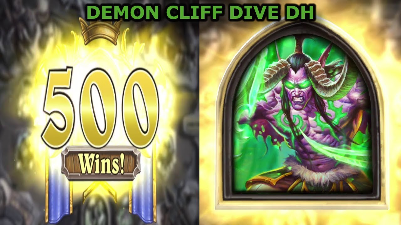 Reached 500TH Winning Mark as Demon Hunter - Got Animated Hero Portrait and Golden Kayn Sunfury