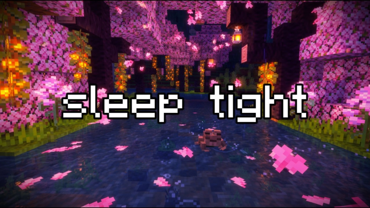 stay here… it’s calm now | 8 hours minecraft music & soft rain