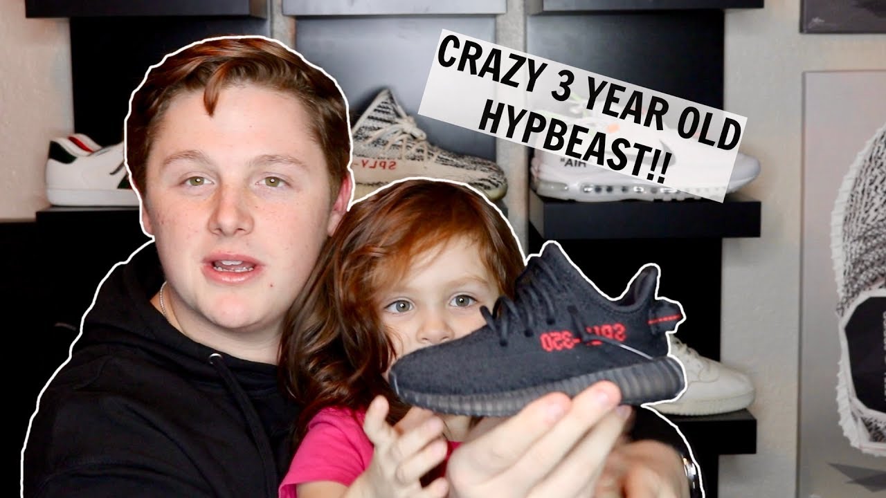 CRAZY 3 YEAR OLD HYPEBEAST!!!!!HUGE GIVEAWAY!!!!